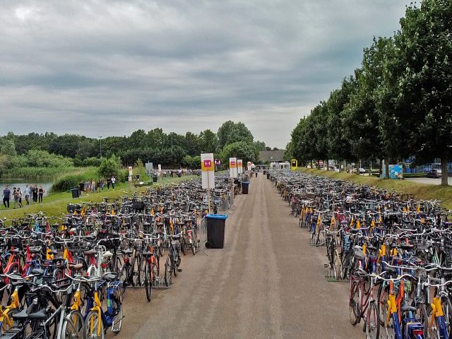 Lösungen für das Abstellen von Fahrrädern