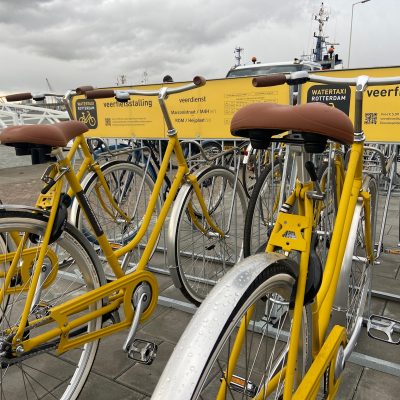 Fahrräder in Rotterdam